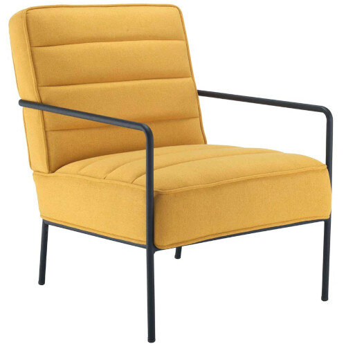Jade Reception Chair in Mustard