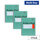 Pukka Pad A4 Wirebound Square Jotta Notepad 3 Pack, 200 Pages, Wirebound, 80gsm White Paper & Easy removal (JM018SQ)