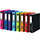 Pukka Brights Box File Foolscap Assorted Pack of 10 BR-9450