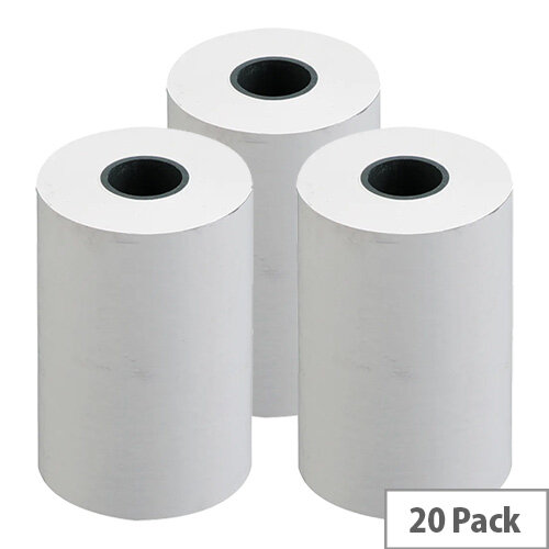 Premier Rolls Thermal Receipt Rolls 57 × 40 mm Pack of 20