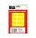 Blick Colour Label Flat Pack 25x50mm Yellow 20 x 16 Labels (320 in Total) RS020158