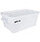 Rubbermaid 53L Brute Tote with Lid White