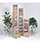Rack Literature 20 Pockets 1486x248x105mm Black