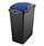 40L Recycling Bin with Blue Lift up Lid
