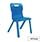 Titan One Piece School Chair Size 2 310mm Blue Pack of 10