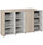 Auttica Cupboard Madrid Oak & Grey W2100xD450xH1170mm