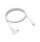 MacLocks - USB cable - USB-C (M) straight to USB-C (M) right-angled - 1.83 m - white