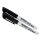 Faithfull Fibre Tip Marker Pen Black (Pack 2)