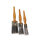 Faithfull Superflow Synthetic Paint Brush, 3 Piece Set