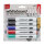 Proscribe Dry Wipe Markers Pack of Assorted Colours - Perfect for Whiteboard Use
