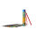 World Of Colour Tube 12 Colouring Pencils & Sharpener - Complete Set for Drawing & Colouring