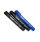 Proscribe Card 3 Boldmarker- Black & Blue - Vibrant Markers for Office & School