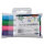 Proscribe Pack of  4 Dry Wipe Whiteboard Markers - Assorted Colours for Easy Writing