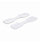 StarTech.com 3.5in (9cm) Cable Labels, 100 Pack, White, Hook-to-Hook Fastener Cable Tags, Write-On Cord Labels for Cable Management, Cord Identification Tags