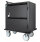 Manhattan Charging Cabinet/Cart via USB-C x32 Devices, Trolley, Power Delivery 18W per port (576W total), Suitable for iPads/other tablets/phones/smaller chromebooks, Bays 330x22x235mm, Device charging cables not included, Lockable (PIN code), EU & UK pow