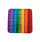 Pop Fidget Pad Square Multicoloured 125x125x10mm POPSQM