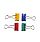 Clipper Foldback Clip 19mm Assorted Pack of 10 22491