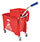 Jantex Kentucky Red Mop Bucket and Wringer 20Ltr