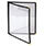 Olympia Four Page American Style Menu Cover A4 Black