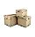 Fellowes Bankers Packing Cardboard Boxes XL Brown/Green WxDxH 457x609x457mm (5 Pack) Ref 6205401