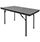 Bolero ABS Rectangular Folding Table Grey 4ft (Single)