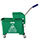 Jantex Kentucky Green Mop Bucket and Wringer 20Ltr