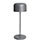 Olympia Siena Table Lamp Round Dome Grey 300mm