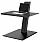 Humanscale QuickStand ECO Height-Adjustable Sitting/Standing Laptop Workstation Black QSEBL