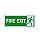 Safety Sign Fire Exit Running Man Right 150x300mm Self-Adhesive