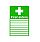 First Aiders Roster Safety Sign 300x200mm Self-Adhesive