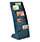 Curved Literature Display Black