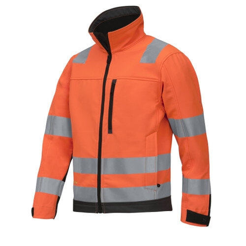 Snickers Allround Work High-Vis Softshell Jacket CL3 Size XXXL