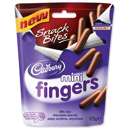 Cadbury Mini Fingers Chocolate Covered Finger Biscuits Pack 1 Hunt Office Ireland