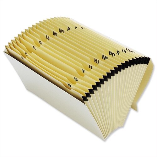 2 X Office Economy Expanding File With Flap 31 Pockets 1-31 - View #3