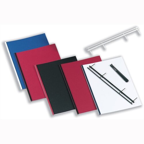 Lot De 100 Peignes VeloBind Noir 25mm Pour Reliure De Documents A4 - GBC 9741037