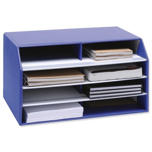 Document Sorter 8 Compartments Blue 5 Star - Hunt Office Ireland