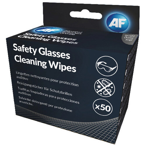 AF Safety Glasses Cleaning Wipes SGCS050 Hunt Office Ireland