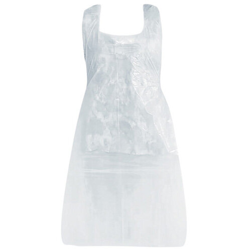 White Aprons Flat Pack of 100 ECBW46F/PO9937 Hunt Office Ireland