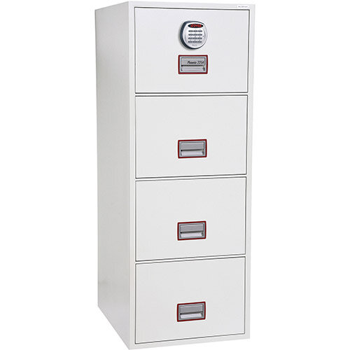 Phoenix World Class Vertical Fire File FS2254E 4 Drawer Filing