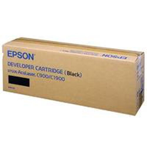 Epson AcuLaser C900/C1900 Black Toner/Developer Cartridge C13S050100
