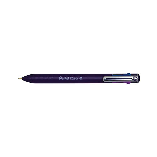 Pentel Izee Colour Ballpoint Pen Assorted (Pack of 12) BXC470-DV