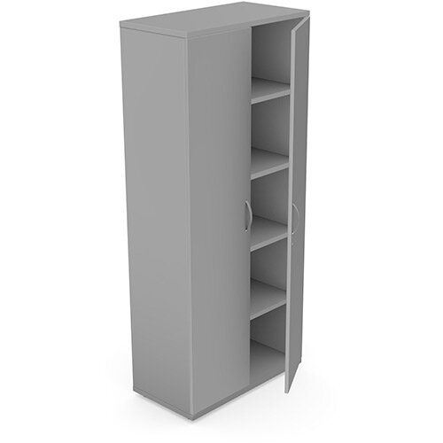 Tall Cupboard with Lockable Doors Adjustable Shelves and Floorleveller