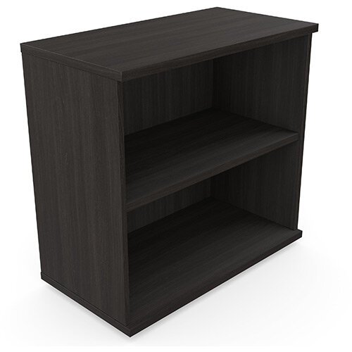 Low Bookcase With Adjustable Shelves & Floorleveller Feet