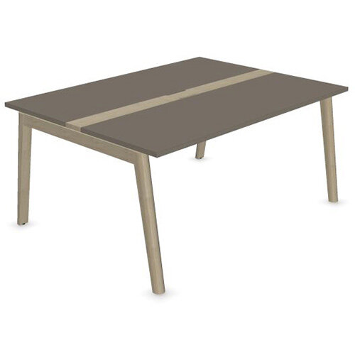 Narbutas Nova Wood Meeting Table Seats 6 People 1600X1200X740mm With