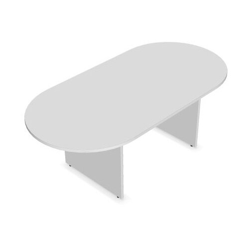 Narbutas Optima Meeting Table With Curved Top Seats 6 People