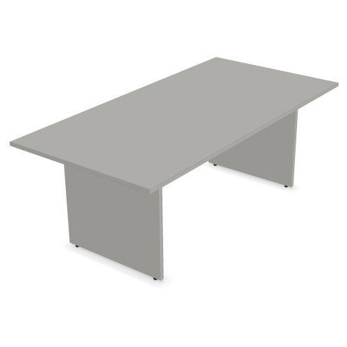 Narbutas Optima Meeting Table With Rectangular Top Seats 6 People 2000X1000X720mm In Pearl Grey