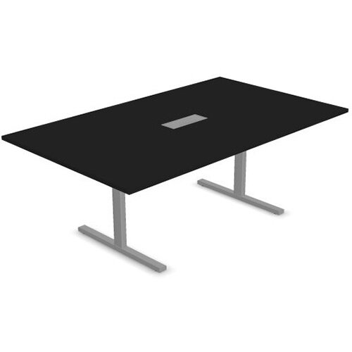 Narbutas TEasy Meeting Table Seats 6 People 2000X1200X740mm In A Black