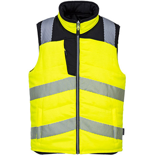 Portwest PW374 PW3 Hi Vis Bodywarmer Yellow Black XXL Hunt Office portwest-pw374-pw3-hi-vis-bodywarmer-yellow-black-xxl-hunt-office