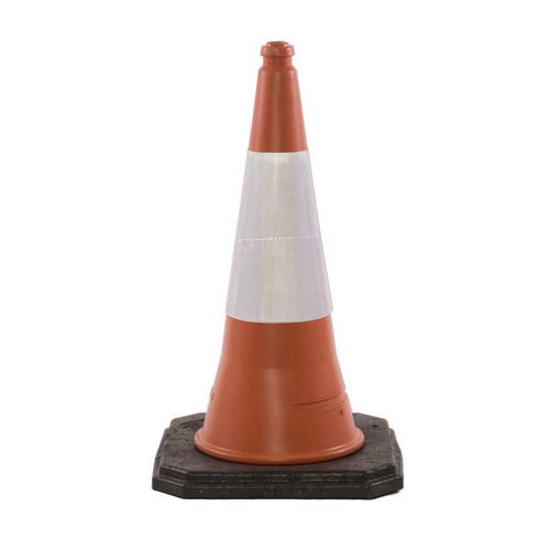 750mm Highwayman 2 Piece Traffic Cone Pack Of 5 Hunt Office Ireland