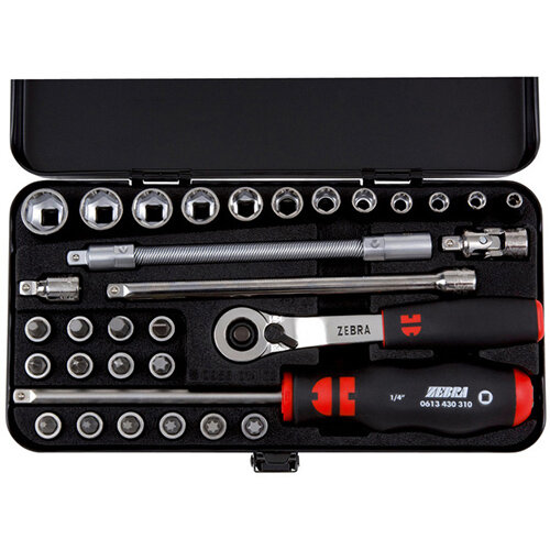 Wurth 1/4 inch Socket Wrench Assortment SKTWRNCHSET1/4INEXHEX